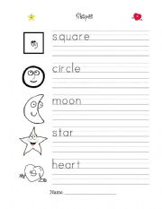 Names of Shapes