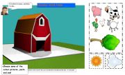 English Worksheet: Design your own farm and say!