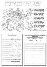 English Worksheet: Christmas toys