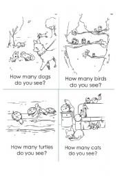 English Worksheet: How many?