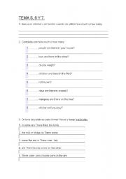 English worksheet: review 1eso, saxon genitive, how much, how many, etc