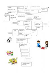 English worksheet: Board Game