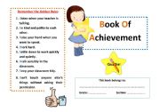 Book Of Achievement