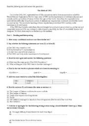 English Worksheet: revision