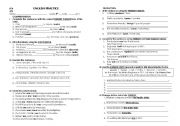 English Worksheet: passive voice