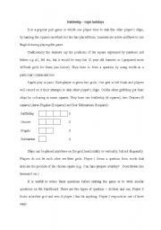 English Worksheet: Holidays - battleship