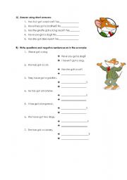 English worksheet: have got