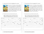 English Worksheet: Reading and writing. Family vocabulary with Have/Has Got