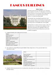 English Worksheet: Describing Buildings