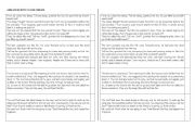 English Worksheet: storytelling