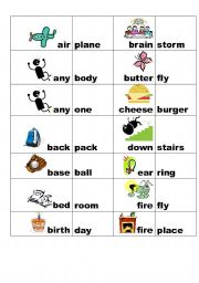 Compound Noun Cards