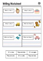 English Worksheet: What`s this ?