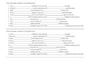 First conditional - short test