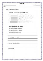 English worksheet: Has got