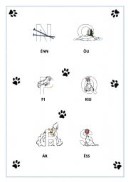 English worksheet: Alphabet