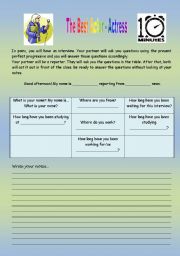 English Worksheet: Present Perfect  Wh- questions