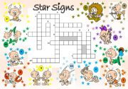 English Worksheet: Star Signs