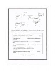 English worksheet: Colloquial phrases