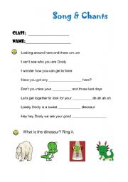 English worksheet: Song_Dooly