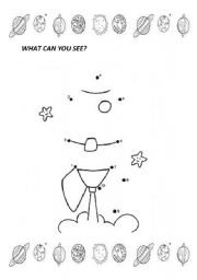 English worksheet: Space