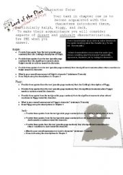 English Worksheet: LORD OF THE FLIES