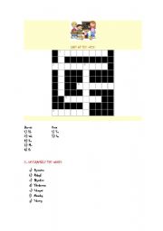 English worksheet: Days of the Week