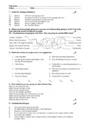Going to worksheet