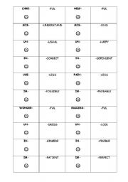 English worksheet: Word Formation