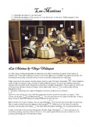 English Worksheet: Las Meninas