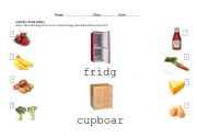 English worksheet: Food Safety