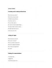 English Worksheet: analyzing