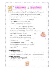 English Worksheet: Indefinite Pronouns