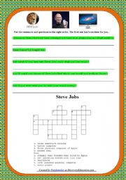 Steve jobs died page 3 and answerkey