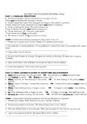 English Worksheet: LINKERS