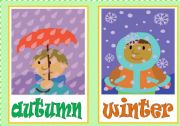 English Worksheet: Seasons of the Year  **editable**