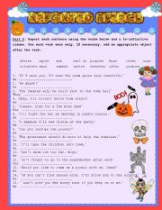 English Worksheet: reported speech