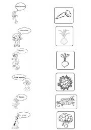 English worksheet: I like... Famous and popular among children characters!