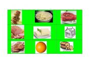 English worksheet: Food Bingo 2