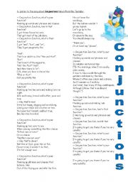 English Worksheet: Conjunctions