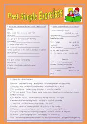 Past simple tense