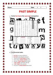 English Worksheet: Past Simple