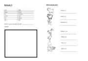 English worksheet: animals3