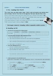 English Worksheet: Istill get my pocket money