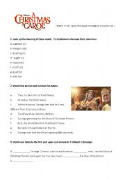 A Chistmas Carol Worksheet Part 3