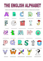 THE ENGLISH ALPHABET