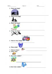 English worksheet: Grammar