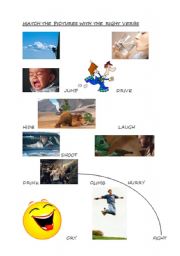 English Worksheet: Verbs of Action