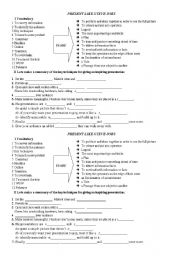 English Worksheet: Present like Steve Jobs