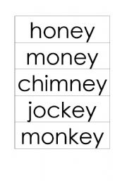 English Worksheet: ey pattern 