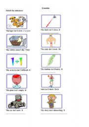 English worksheet: adjectives